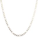 9ct Yellow Gold Figaro Chain 18"