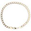 9ct Yellow Gold Flat Curb Bracelet 7.5"