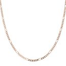 9ct Rose Gold Figaro Chain 24"
