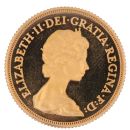 1980 Elizabeth II Decimal Portrait UK Full Sovereign Coin