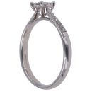 9ct White Gold 0.20ct Brilliant Cut Diamond Cluster Ring