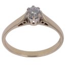 9ct Yellow Gold 0.25ct Brilliant Cut Diamond Solitaire Ring