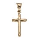 9ct Yellow Gold Cross Pendant