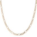 9ct Yellow Gold Figaro Chain 24"