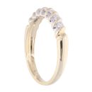 9ct Yellow Gold 0.15ct Diamond Eternity Ring