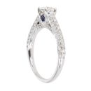 Vera Wang 18ct White Gold 1.00ct Brilliant Cut Diamond Vera Wang Solitaire Ring