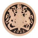 2022 Elizabeth II UK Full Sovereign Coin Boxed