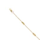 22ct Yellow Gold Junction Trilogy Bracelet 7"