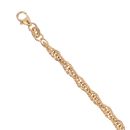 9ct Yellow Gold Twist Bracelet 7.5"