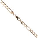 9ct Yellow Gold Figaro Chain 18"