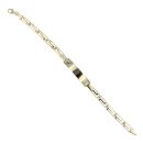 14ct Yellow Gold Greek Key 6.5" ID Bracelet