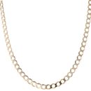 9ct Yellow Gold Curb Chain 20"