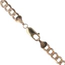 9ct Yellow Gold Diamond Cut Curb Chain 20"