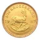 1985 1/10oz South Africa Krugerrand Coin