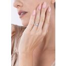 9ct White Gold 0.75ct Lab Grown Diamond Channel Set Eternity Ring