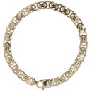 9ct Yellow Gold Fancy Bracelet 8.5"