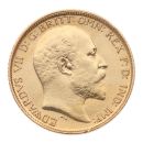 1903 Edward VII Large Head Australia Half Sovereign Coin