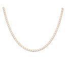 9ct Yellow Gold Curb Chain 18"