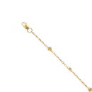 22ct Yellow Gold Fancy Bead Bracelet 7"