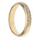 18ct Yellow Gold 0.20ct Diamond Eternity Ring