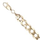 9ct Yellow Gold Curb Bracelet 8.5"