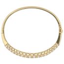 18ct Yellow Gold 1.60ct Brilliant Cut Diamond Bangle