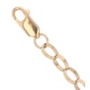 9ct Yellow Gold Belcher Bracelet 8"