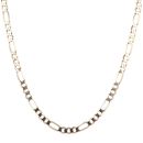 9ct Yellow Gold Figaro Chain 20"