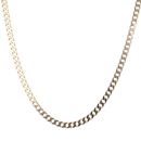 9ct Yellow Gold Curb Chain 18"
