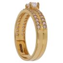 22ct Yellow Gold Cubic Zirconia Fancy Ring