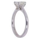 18ct White Gold 1.15ct Princess Cut Diamond Solitaire Ring
