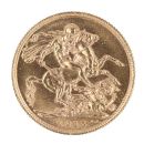 1915 George V Large Head UK Full Sovereign Coin