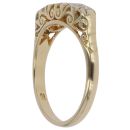 18ct Yellow Gold 0.50ct Diamond Five Stone Ring