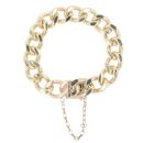 9ct Yellow Gold Curb Bracelet 8"