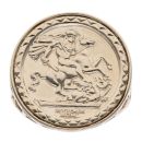 9ct Yellow Gold St George Coin Ring