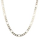 9ct Yellow Gold Figaro Chain 24"
