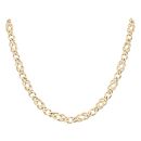 9ct Yellow Gold Celtic Chain 18"