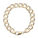 9ct Yellow Gold Curb Bracelet 8"