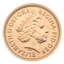 2014 Elizabeth II Fourth Portrait UK Full Sovereign Coin