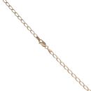 9ct Yellow Gold Curb Chain 22"