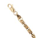 9ct Yellow Gold Byzantine Bracelet 8.5"