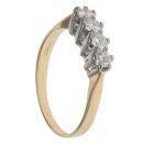 18ct Yellow Gold 0.40ct Brilliant Cut Diamond Four Stone Ring