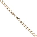9ct Yellow Gold Curb Chain 22"