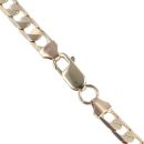 9ct Yellow Gold Square Curb Chain 20"