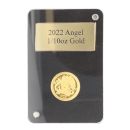 2022 1/10oz Angel Isle Of Man Boxed with Proof