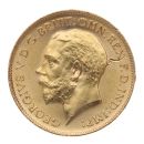 1911 George V Large Head Canada Half Sovereign Coin