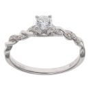 18ct White Gold 0.40ct Brilliant Cut Diamond Solitaire Ring