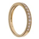18ct Yellow Gold 0.30ct Brilliant Cut Diamond Eternity Ring
