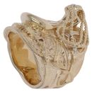9ct Yellow Gold Saddle Ring