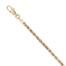 14ct Yellow Gold Byzantine Bracelet 8.5"